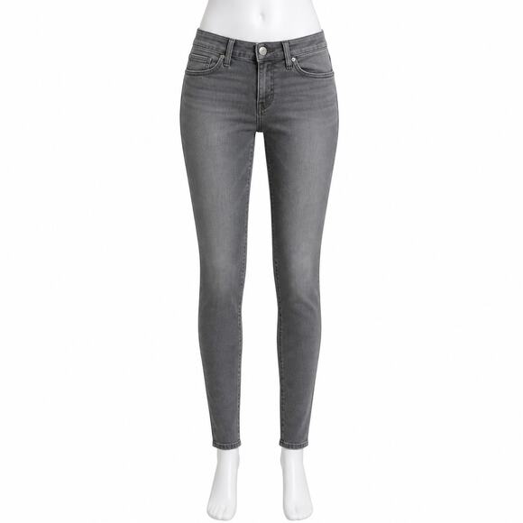 J Brand Denim - J Brand Super Skinny Onyx Gray Jeans - Size 26 - Premium Stretch Denim